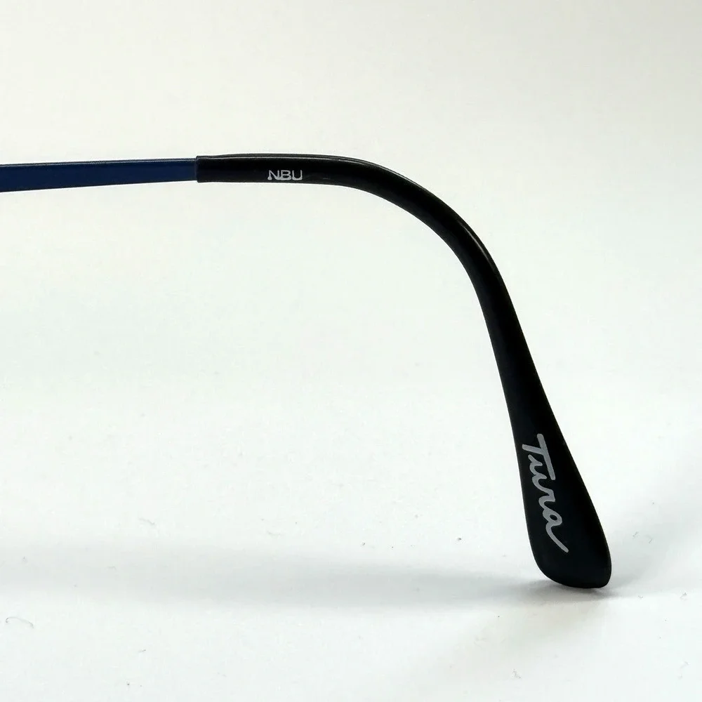 TURA MOD 272 Eyeglasses Frame Only 5 3/4 55-18-145 OA Blue Red Made in Japan